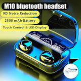 NEW M10 Buds  Bluetooth (True Wireless In-Ear Earbuds) (TWS) (Buy 1 Get 1 Free for 49 AED)