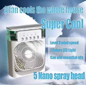 Portable 4 In 1 Fan AIr Conditioner