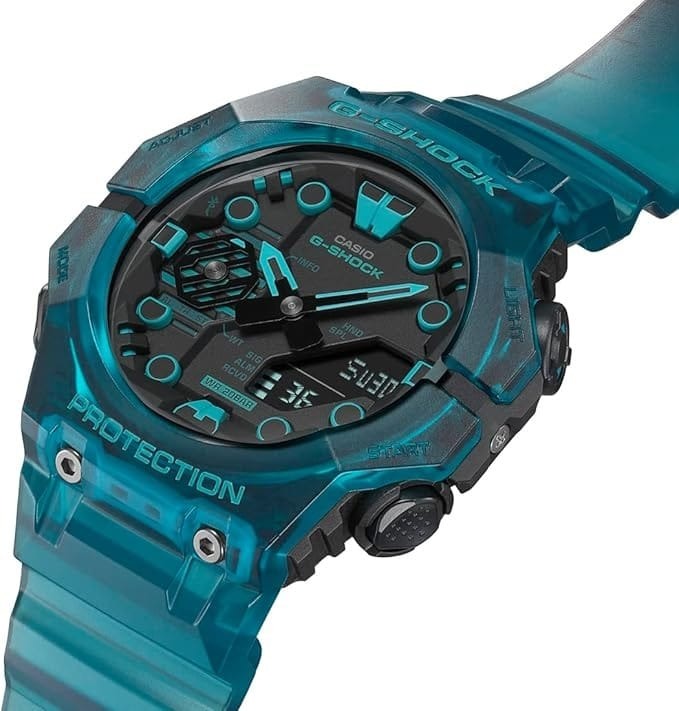 G Shock Original GA-B00 | BAB00 Dual-Time CarbonCore Navy Military Actual-Pic Action Watch Water Resist | Shock Proof | Sports Watch