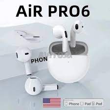 Air pro 6  (Buy one get one free/ Free delivery in All UAE)